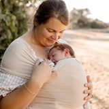 baby wrap carrier, baby carrier, australian baby carrier, australian baby wrap carrier, stretchy baby wrap carrier, baby carrier australia