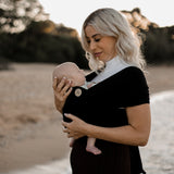 baby wrap carrier, baby carrier, australian baby carrier, australian baby wrap carrier, stretchy baby wrap carrier, baby carrier australia