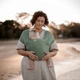 baby wrap carrier, baby carrier, australian baby carrier, australian baby wrap carrier, stretchy baby wrap carrier, baby carrier australia