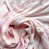 Bamboo Cotton Wrap in Pink Gingham