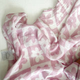 Bamboo Cotton Wrap in Pink Soli